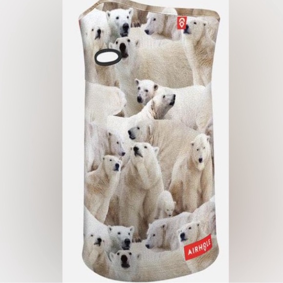 Balaclava Airhole Junior Balaclava Polar Fleece  Neck Gaiter polar bears - Picture 1 of 8